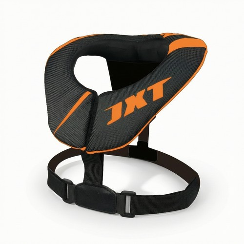 Motorcycle neck brace impact - neck,